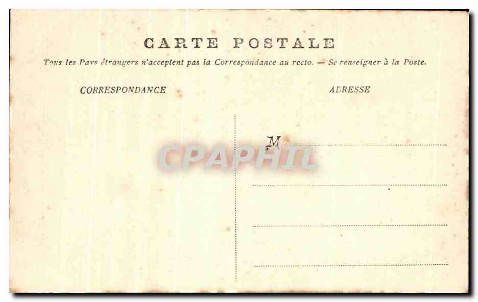 CPA Les Pyrenees Lourdes L'Esplanade Et La Basilique — Verso