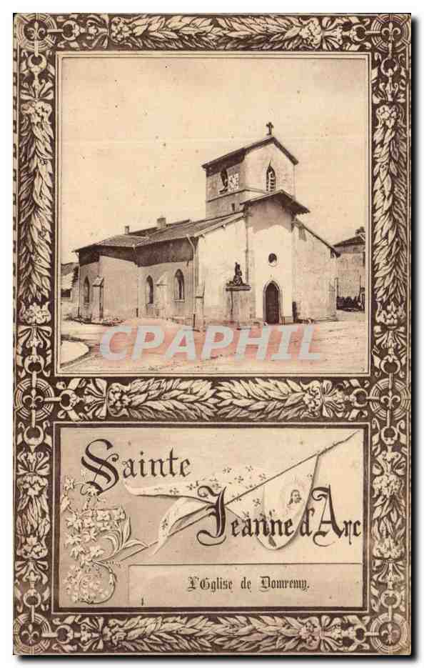Église de Domremy — Sainte Jeanne d'Arc — éditeur non visible