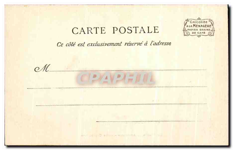 CPA Toulouse Le Musee Ancienne salle Capitulaire — Verso