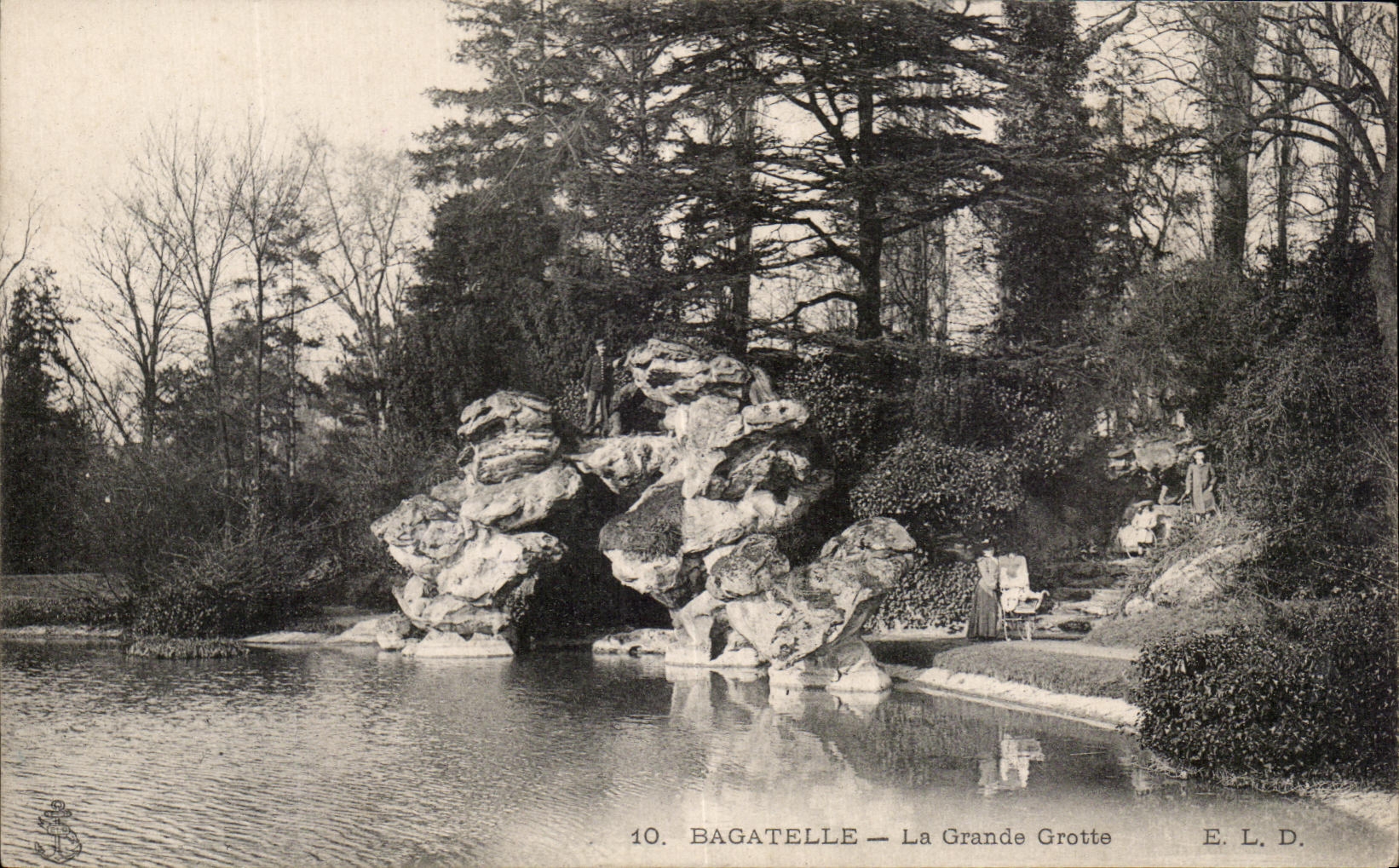 CPA Bagatelle La Grande Grotte