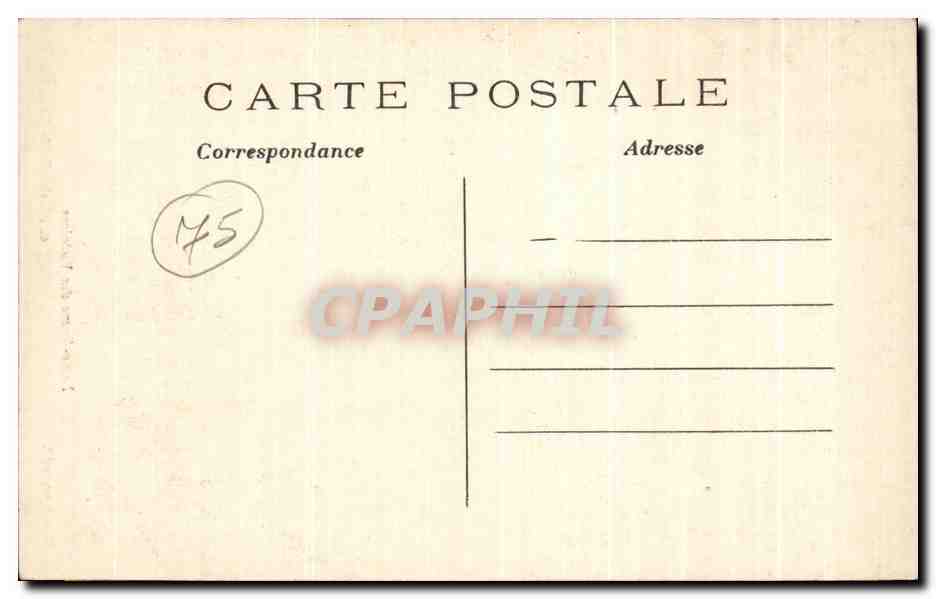 CPA Notre Dame des Victoires Paris  — Rückseite