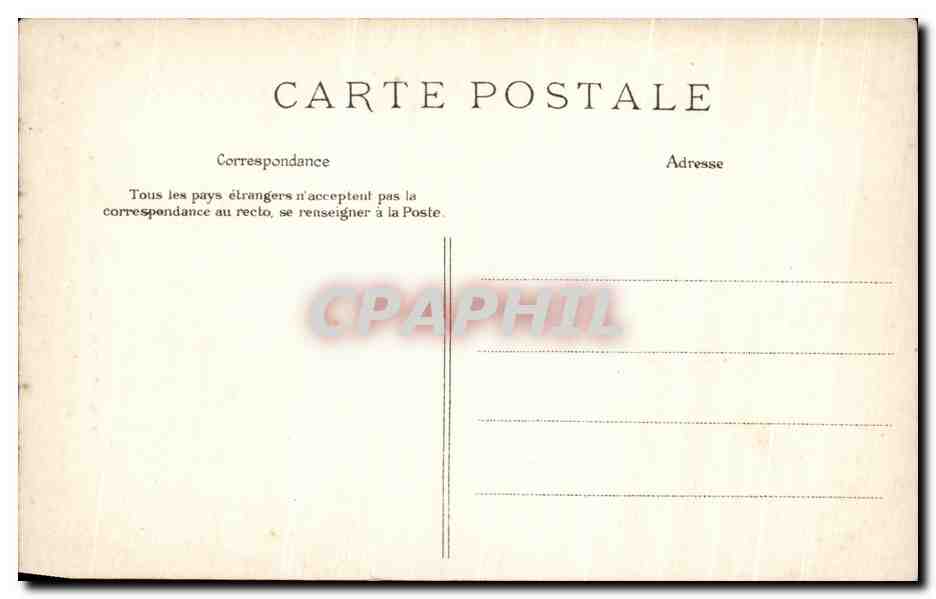 CPA Paris Chapelle Expiatoire Apotheose de Louis XVI Bosic — Rückseite
