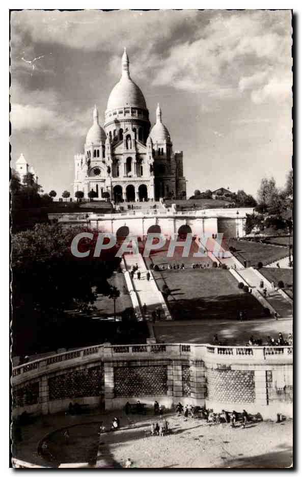Paris - Der Sacré-Cœur und der Square Saint-Pierre — Éditions du Globe