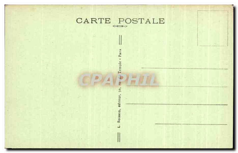 CPA Paris Gloire a notre France eternelle Arc de Triomphe Tombeau du soldat inconnu — Verso