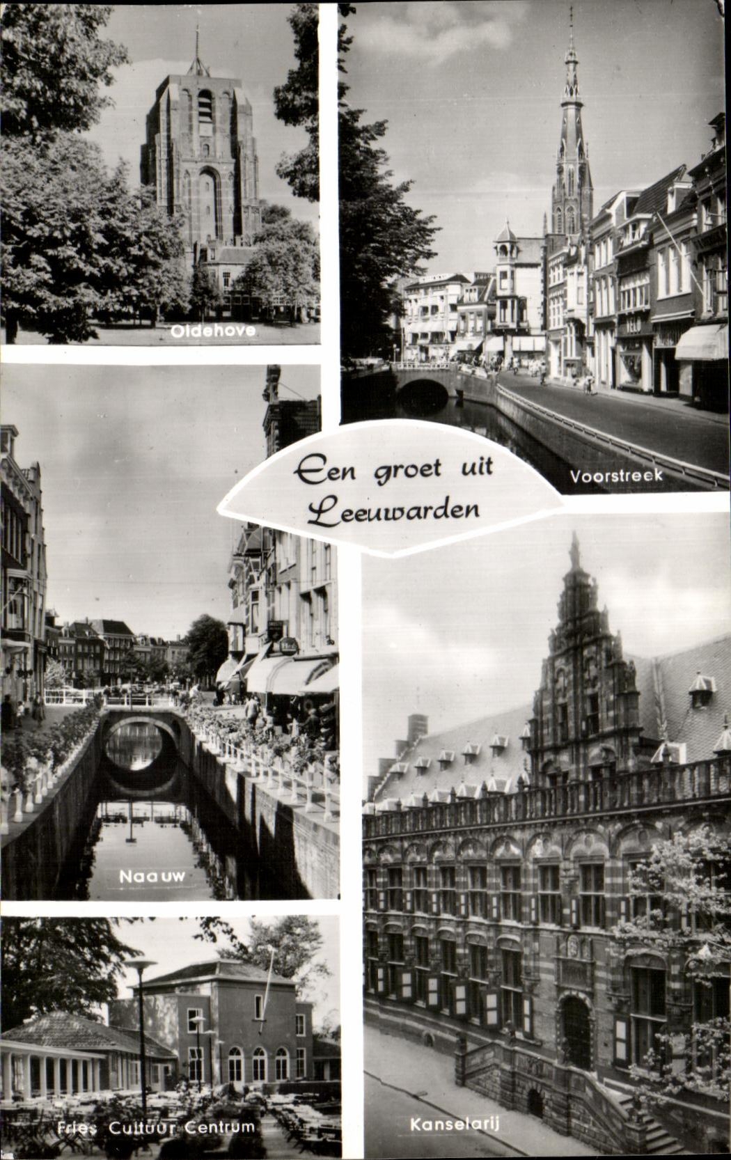 CPA Een Groet Uit Leeuwarden Voorstreek 