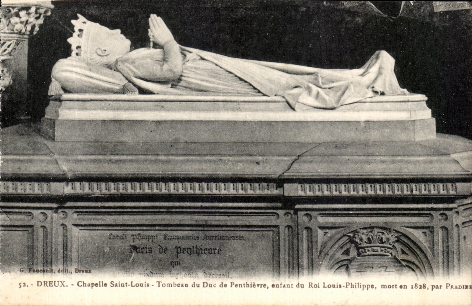 Tombeau du Duc de Penthièvre — Chapelle Saint-Louis — Dreux