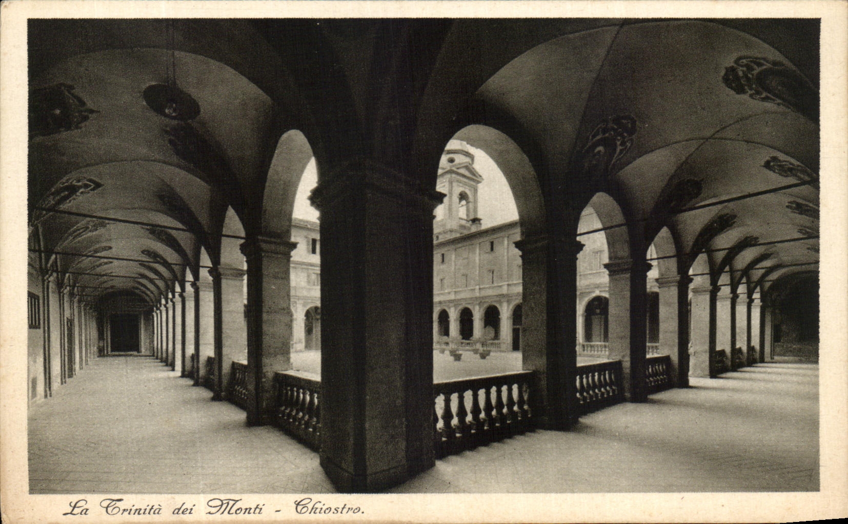 CPA La Trinita dei Monti La dei Chiostro