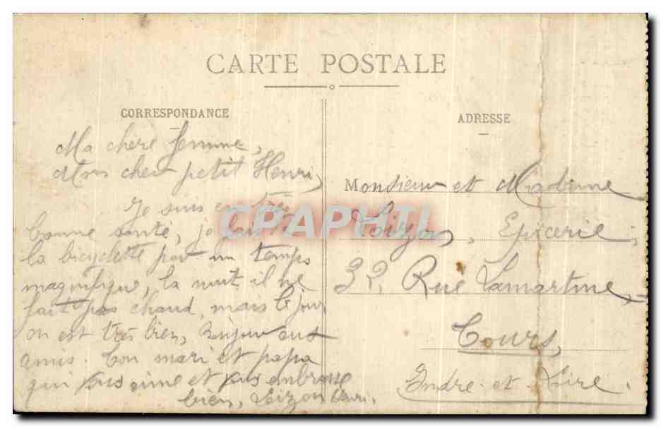 CPA Arras L'Hotel de Ville et Son Beffroi d'une hauteur de Monument historique  — Rückseite