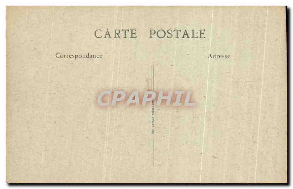 CPA Aix Les Bains Les Jardins du Grand Cercle — Verso