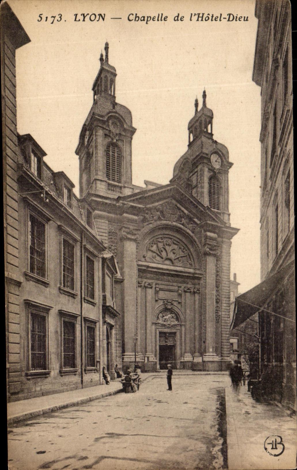 LYON — Chapelle de l'Hôtel-Dieu — éditeur P. B. n° 5173