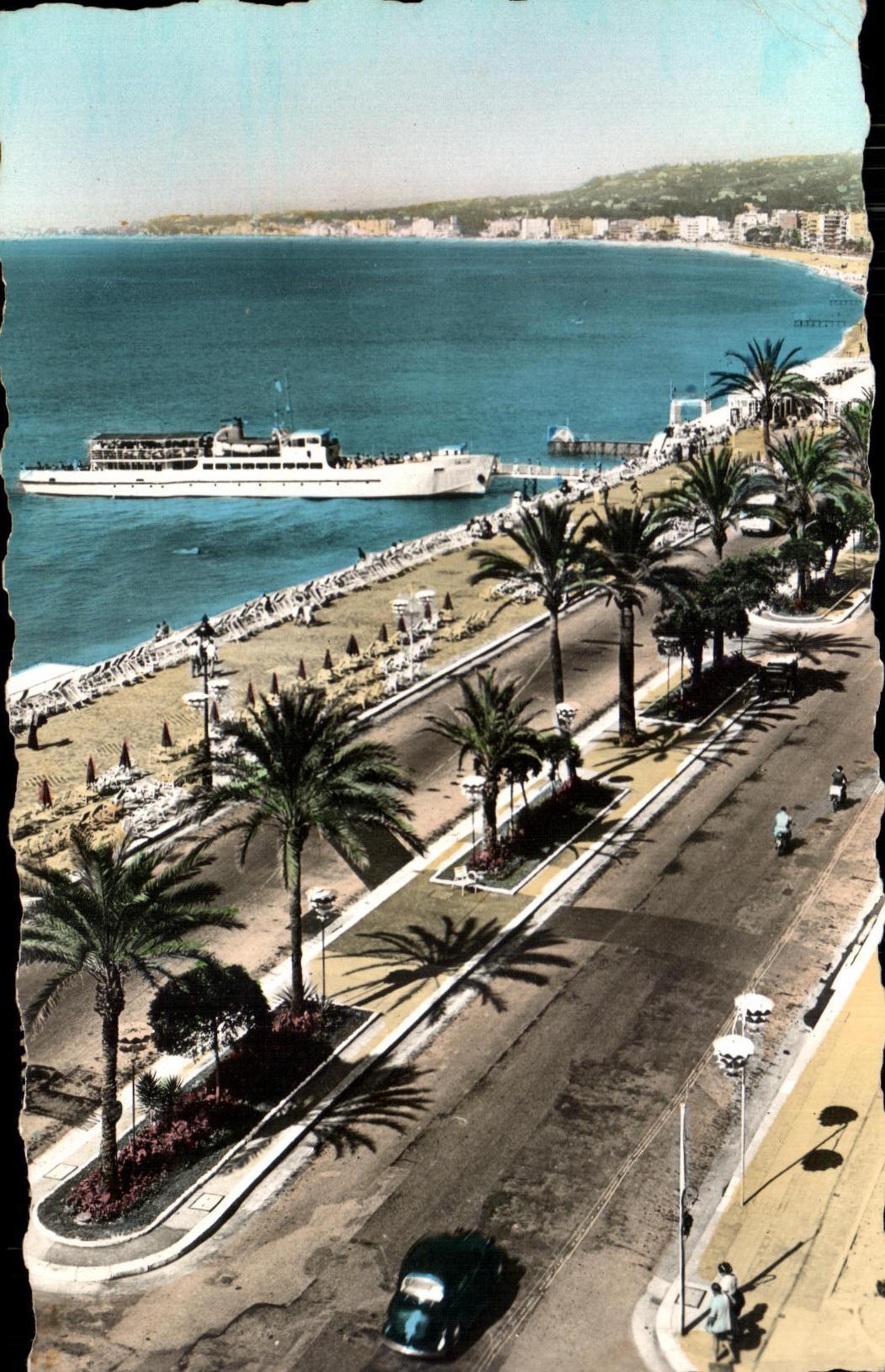 CPA Le Cote d'Azur Nice Promenade des Anglais