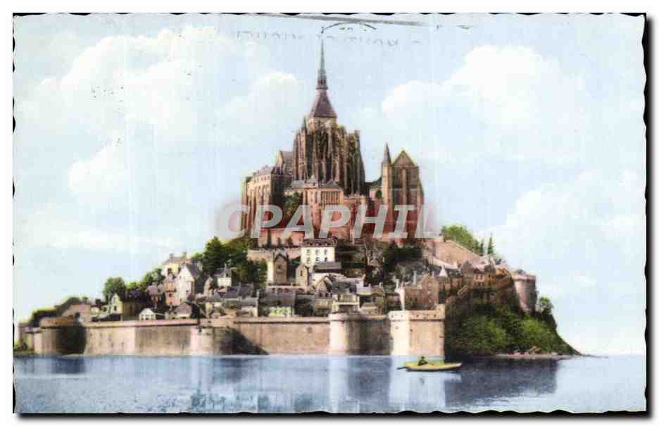 CPSM Le Mont St Michel Cote Est