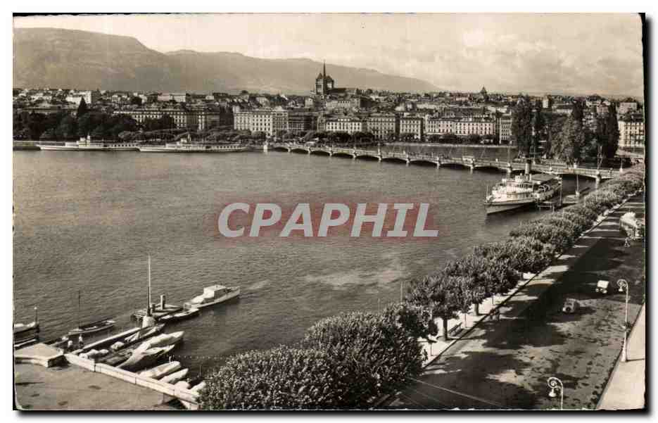 CPSM Geneve Vue generale