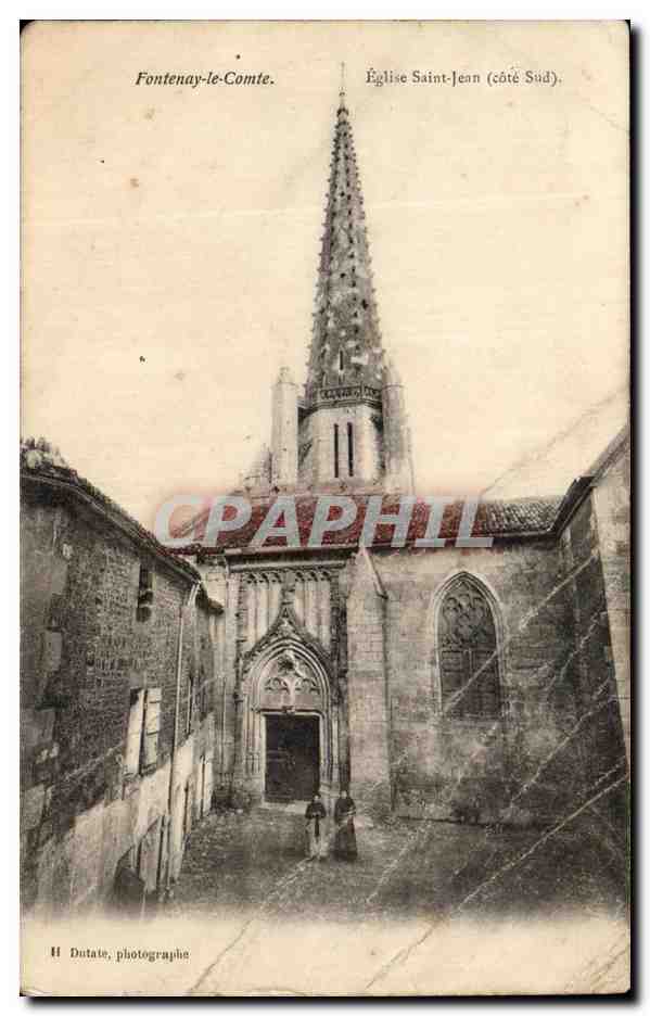 Fontenay-le-Comte — Church of Saint-Jean (South Side) — Dutate, photographers