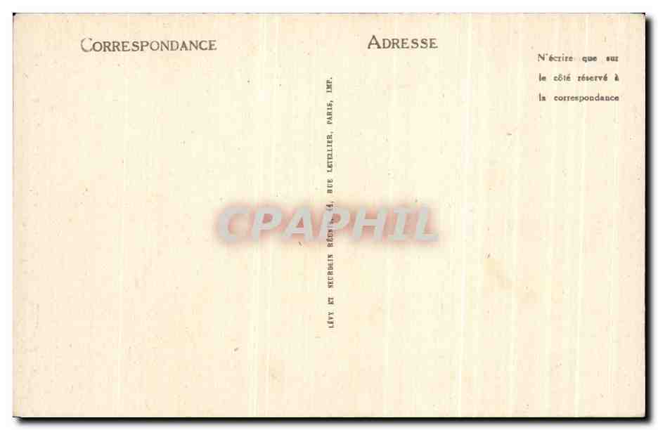 CPA Albert Chapelle De La Vierge Miraculeuse Reconstruite Par Duthoit  — Rückseite