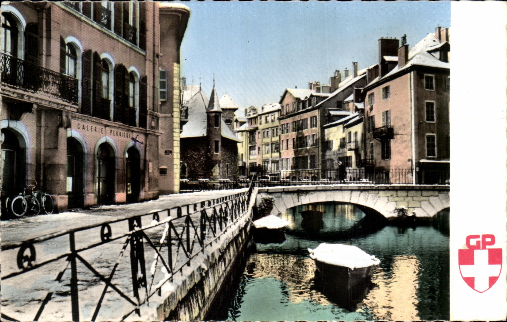Annecy — Le Palais de l'Isle et le Canal du Thiou — Galerie Perrière — Éd. ANNECY