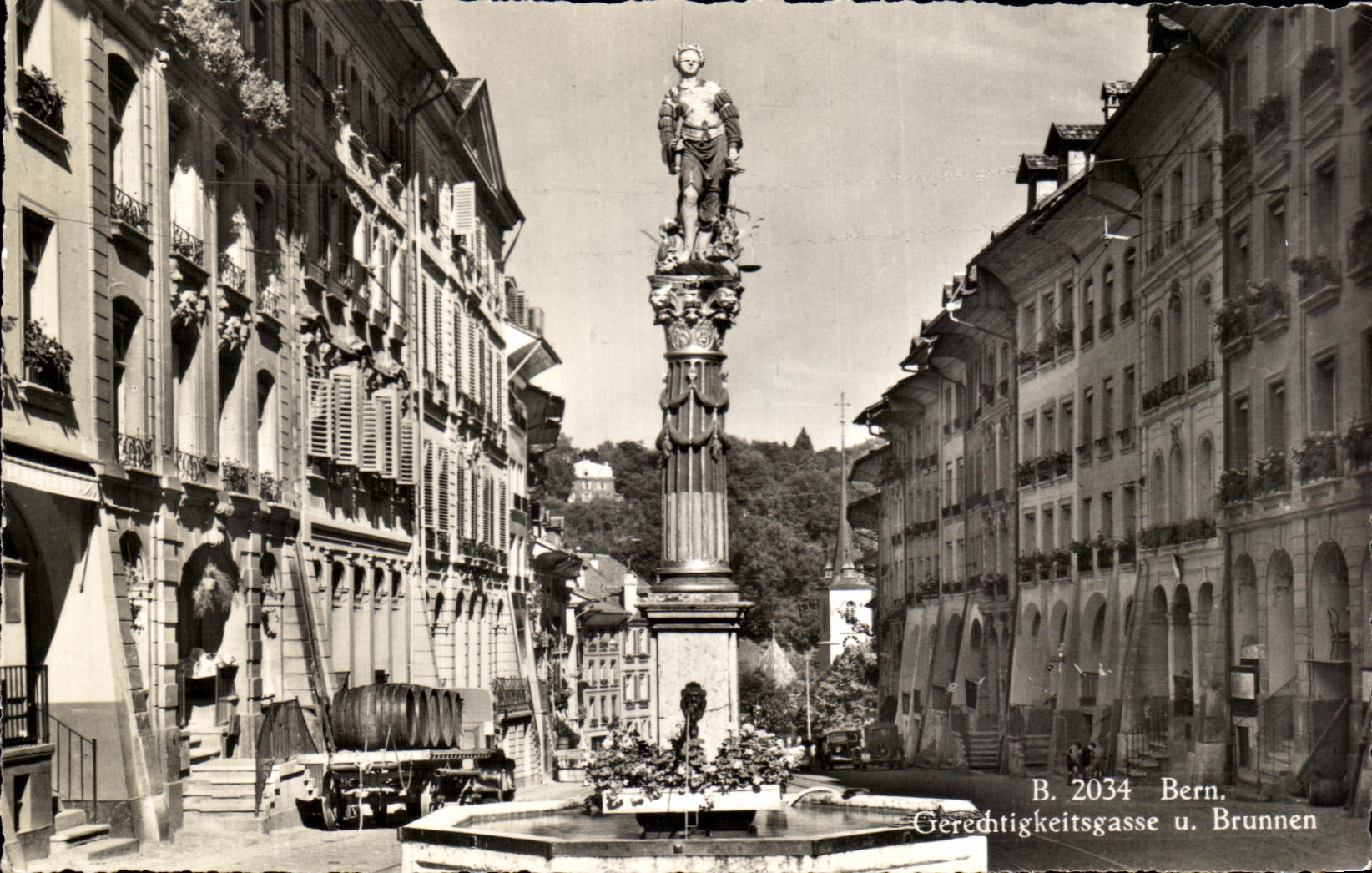 CPA Suisse Bern Gerechtigketisgasse u Brunnen 