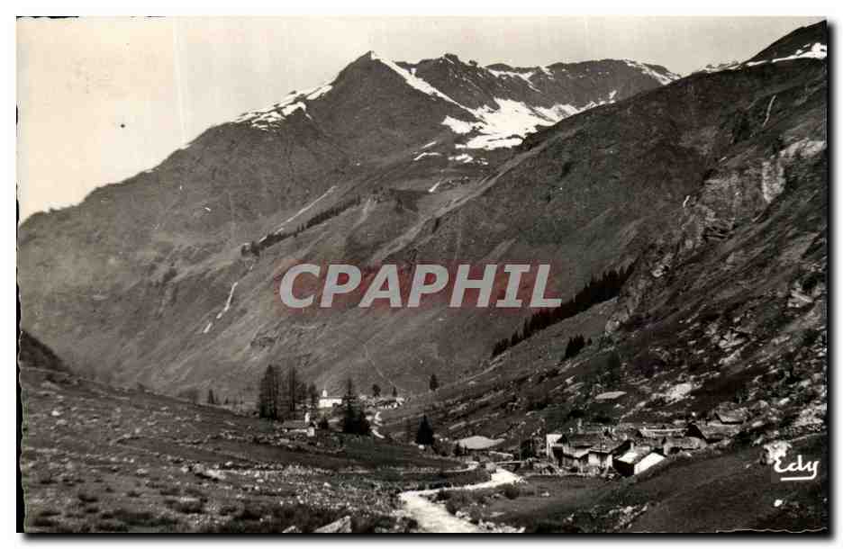 CPA Champagny le Haut Friburge Au fond la Pointe de Tougne et le Col de la Roche de Miot