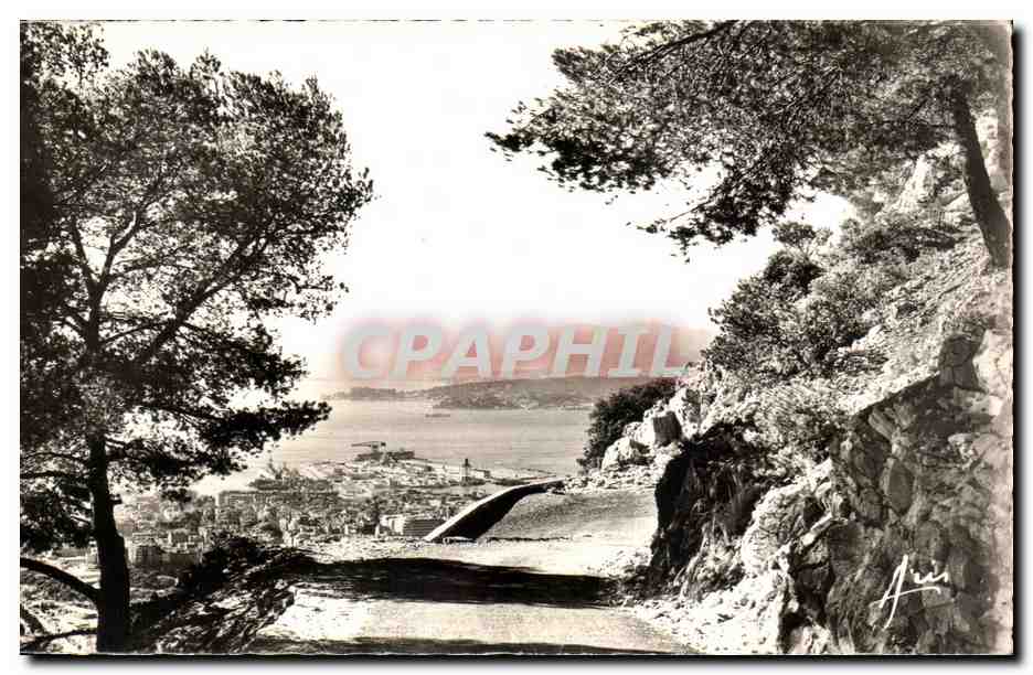 Vue de la Corniche du Faron — Toulon — Éditions ARIS