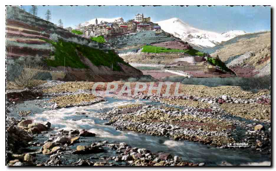 CPA Beuil et le Mont Mounier Vue Prise du Cians