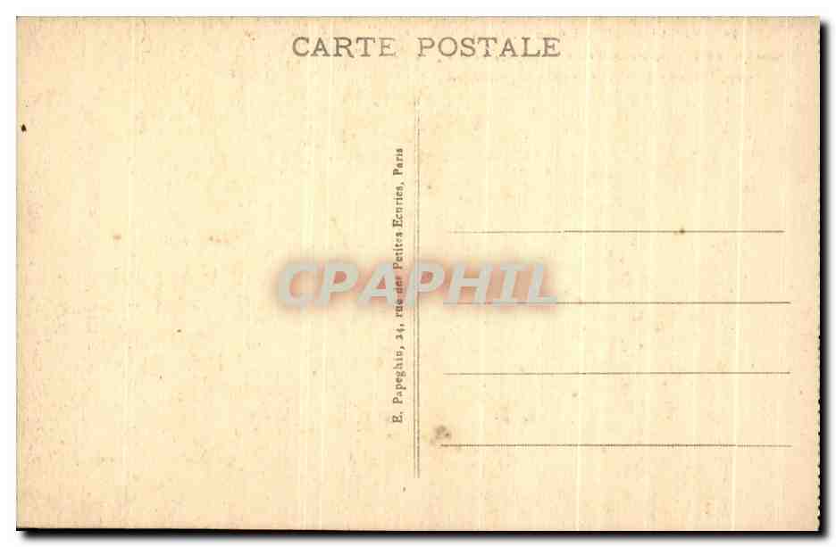 Versailles - Grande Trianon - Chambre à coucher de la Reine d'Angleterre - A. P. — Reverso