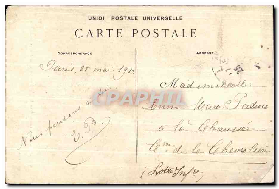 Montmartre — La Basilique du Sacré-Cœur et la Savoyarde — G. C. A. Paris, n° 684 — Rückseite