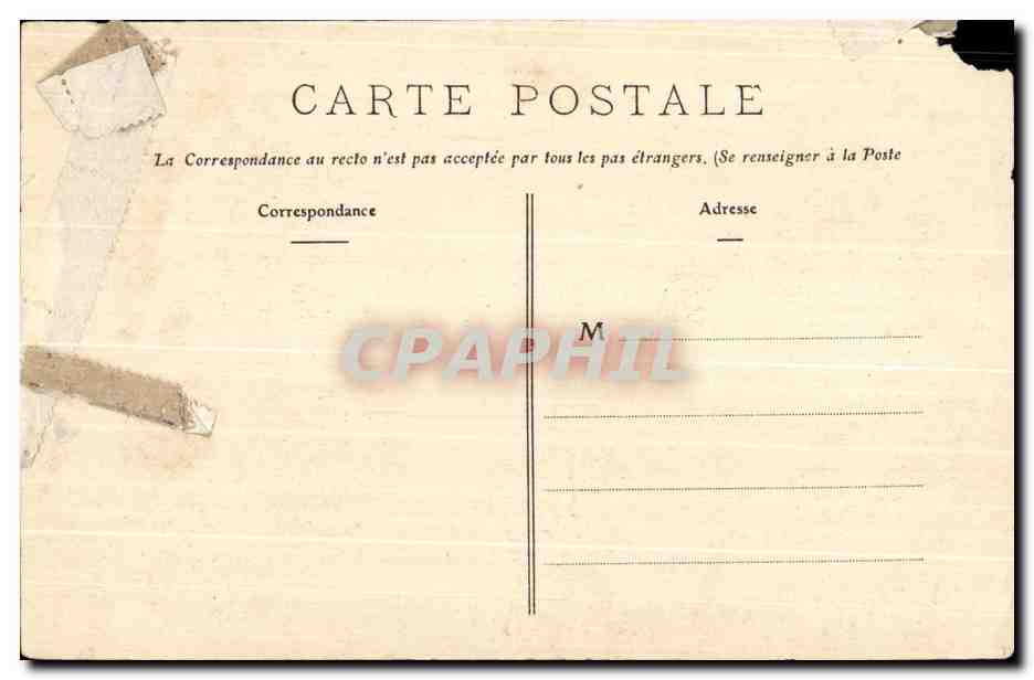 CPA Calvaire De Pontchateau Simon le cyreneen aide Jesus A porter Sa Croix — Rückseite