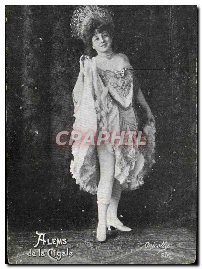 CPA Alems De La Cigale Cabaret Danseuse fEmme 