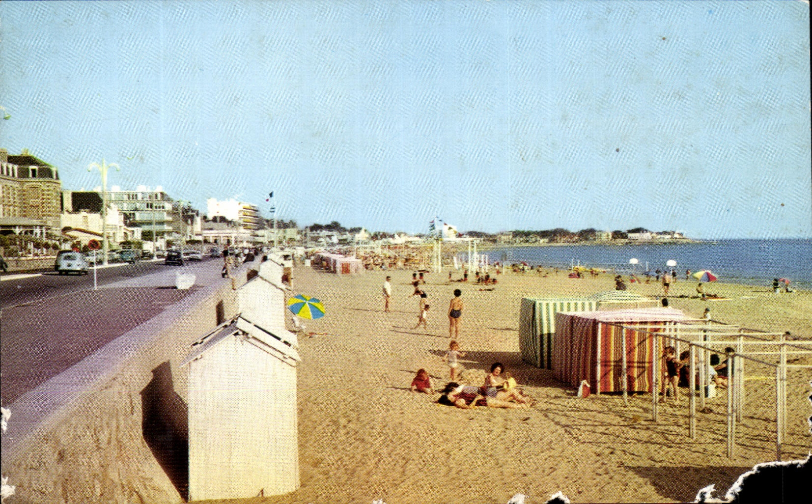 CPA La Bretagne Pornichet La Plage