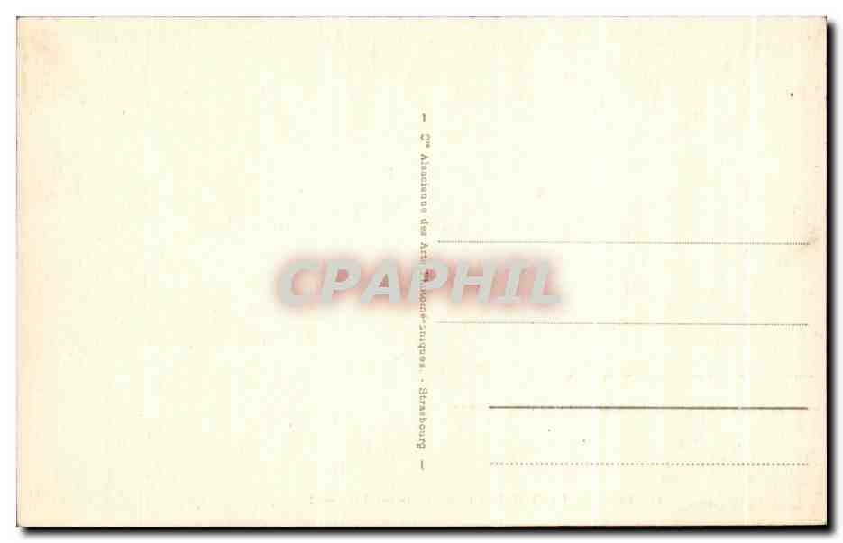 CPA Vichy Le Hall de l'Etablissement Thermal — Verso
