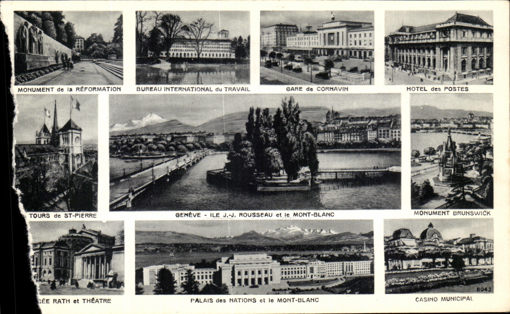 Genève — Lieux emblématiques — Édition Jaeger Genève, n° 8042