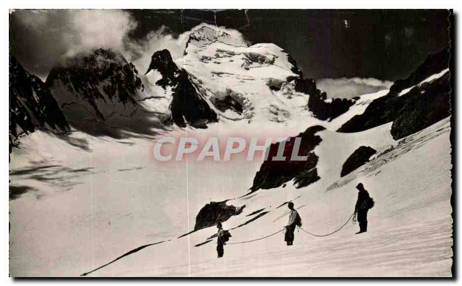 CPSM Les Ecrins et le Glacier Blanc Alpinisme