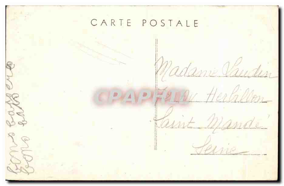 CPA Varengeville sur Mer Manoir d'Ango La Loggia — Rückseite