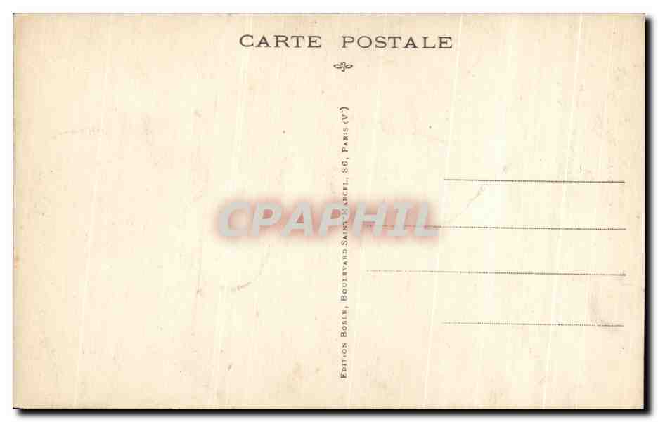 CPA Paris Museum d'Histoire Naturelle Macaque et Magot Singe  — Rückseite