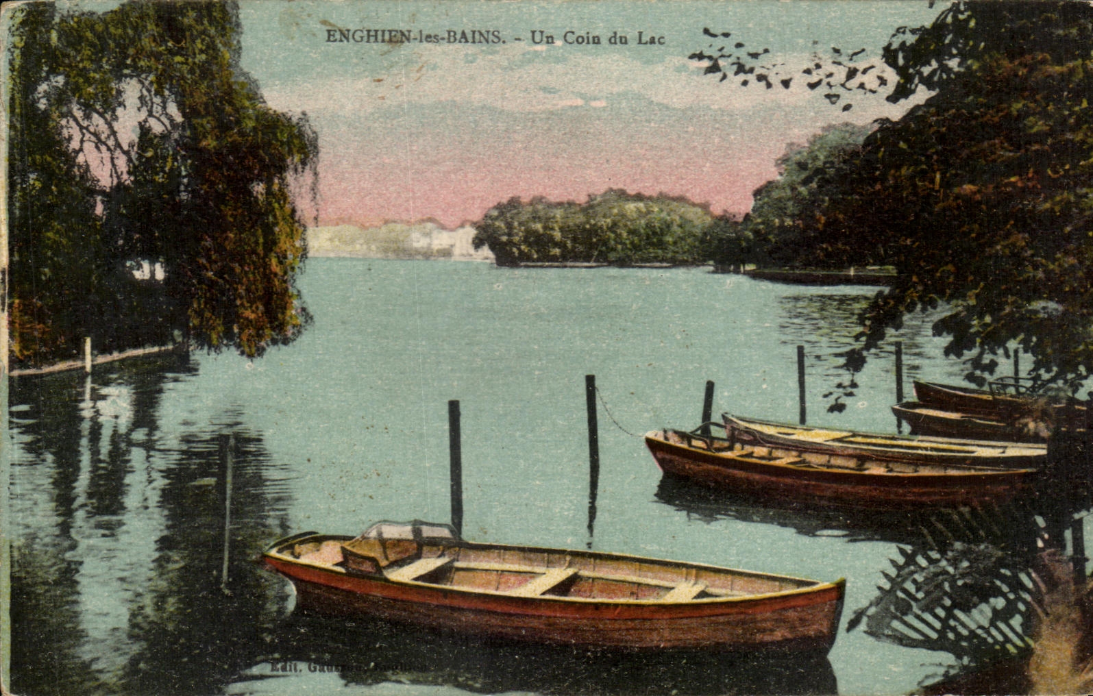 Enghien-les-Bains — Un Coin du Lac — Édit. Gaud