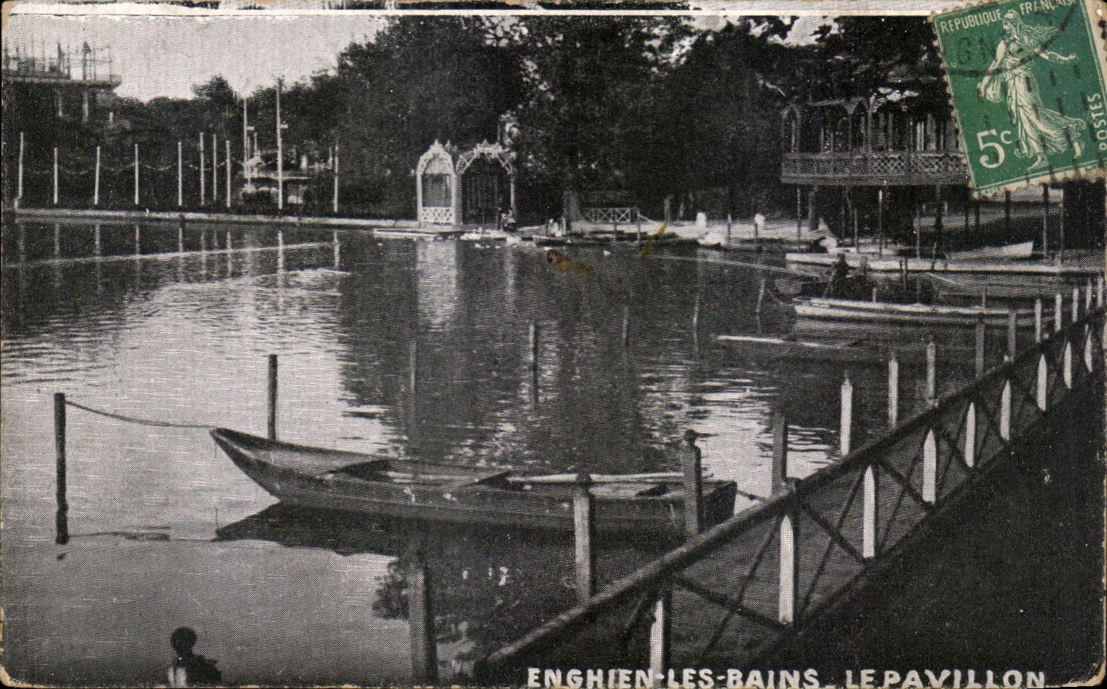 Enghien-les-Bains — Le Pavillon — Éditeur non identifié, n° de série non visible