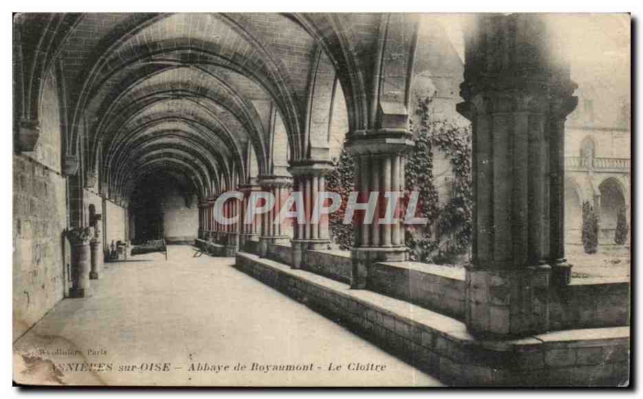 ANNIÈRES-sur-OISE – Abbaye de Royaumont – Le Cloître
