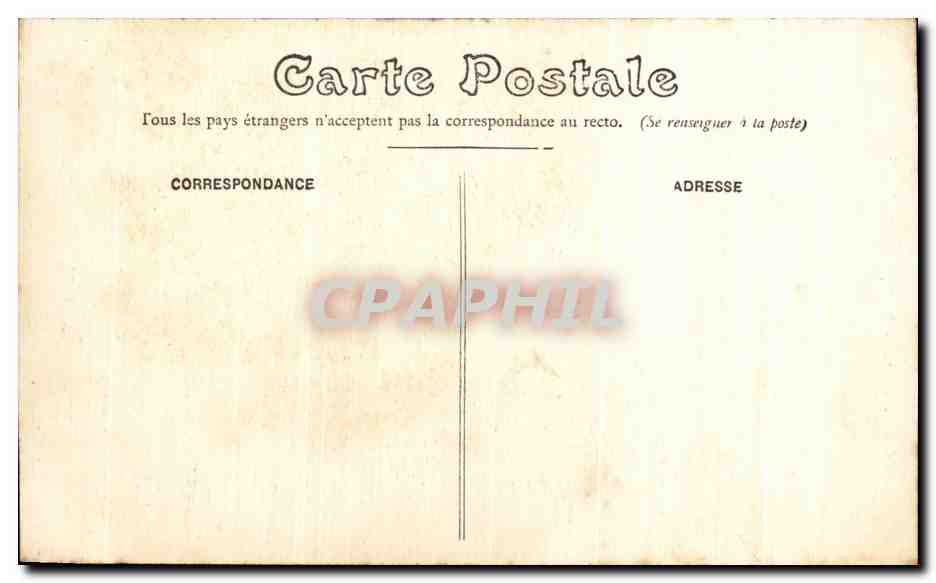 CPA Tours Basque Saint Martin — Rückseite