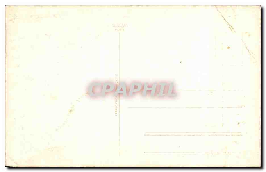 CPA Fantaisie Couple Femme — Rückseite