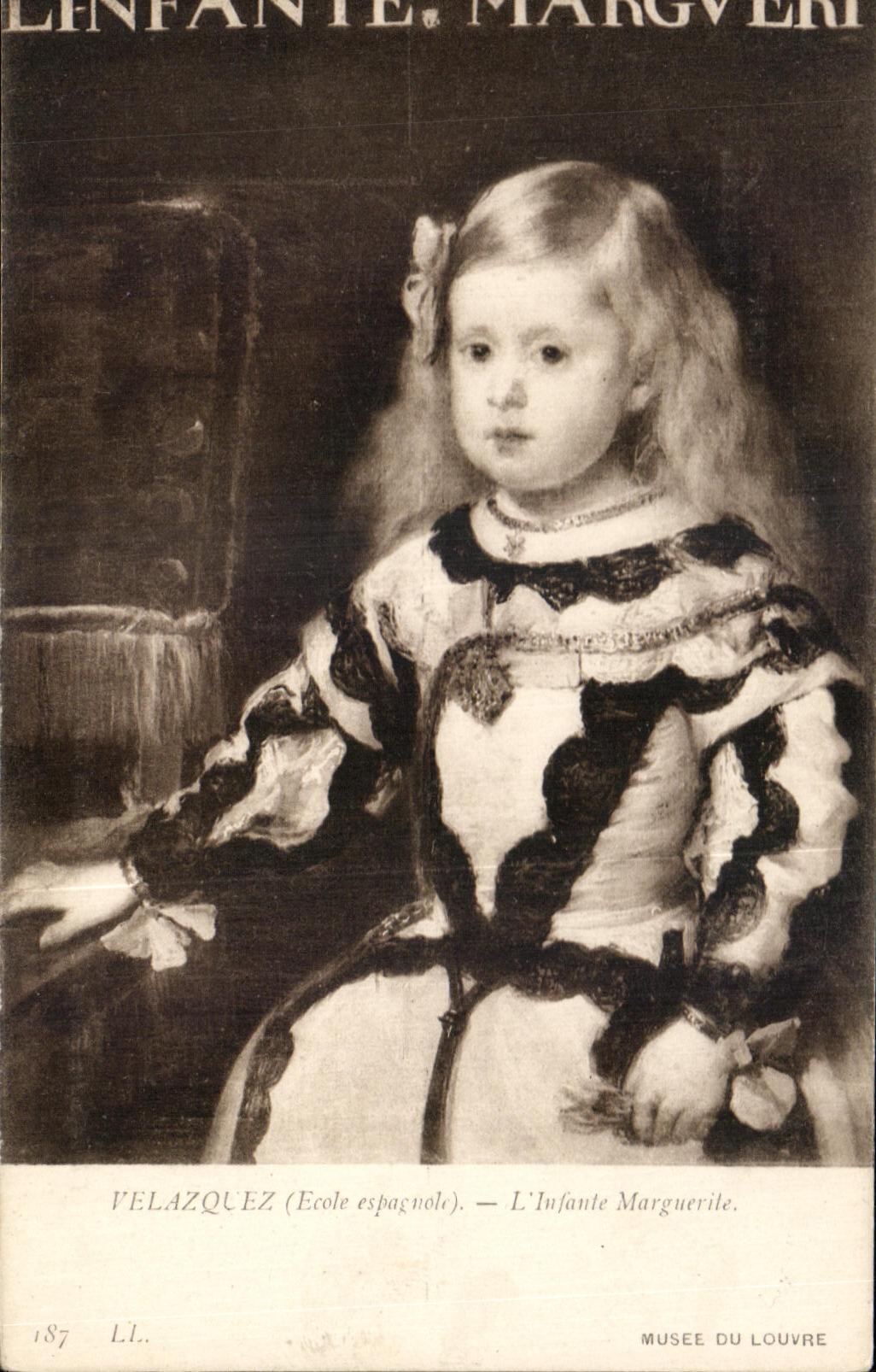 CPA Velazquez L'Infante Marguerite