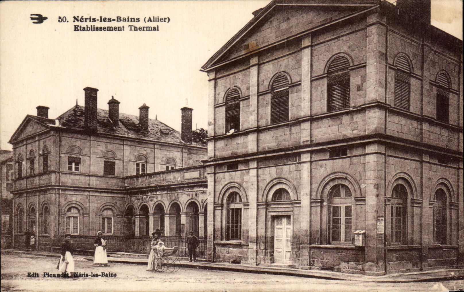 CPA Neris Les Bains Etablissement Thermal