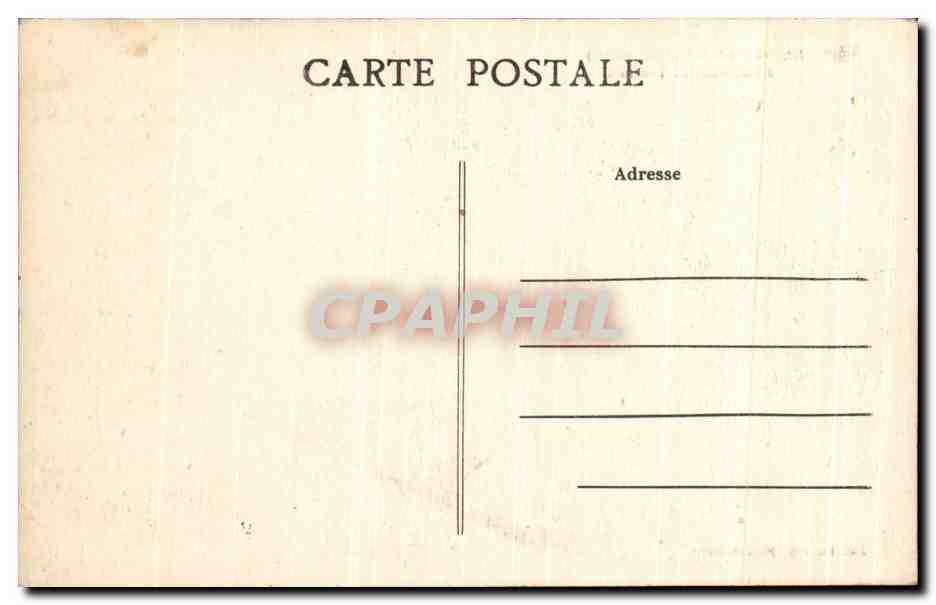 CPA Neris Les Bains Etablissement Thermal — Verso