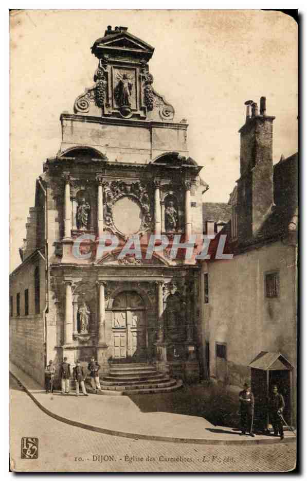 CPA Dijon Eglise des Carmelites 