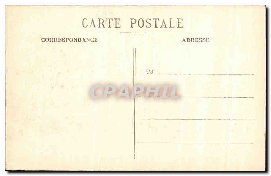 CPA Nancy Place Stanislas La Fontaine d'Amphitrite Grilles de Jean Lamour — Verso