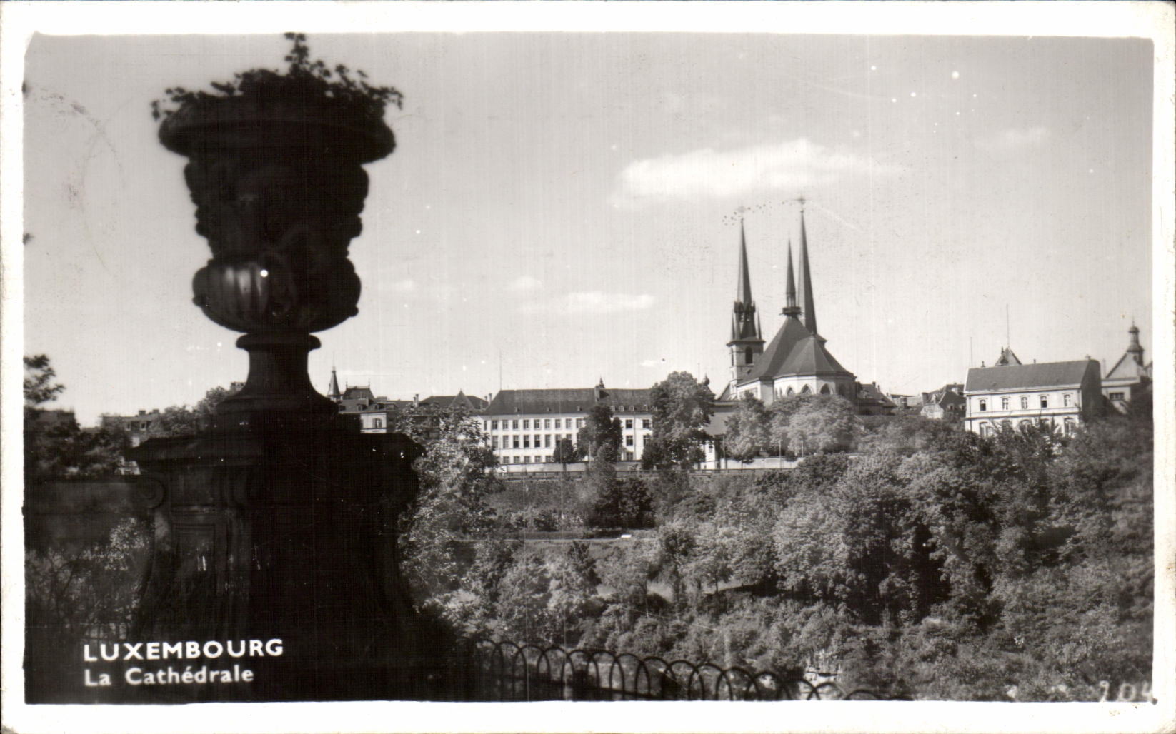 CPA Luxembourg La Cathedrale