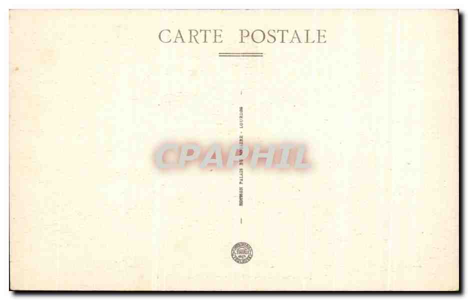 CPA Lourdes Vallee d'Argeles Prise du Pic du Jer — Verso