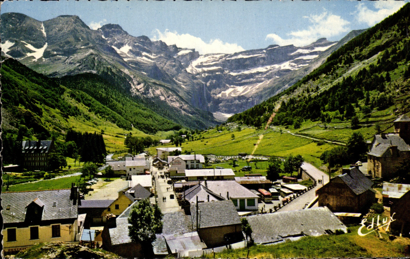 Gavarnie — Le Cirque et le Village — Éd. Eddlux