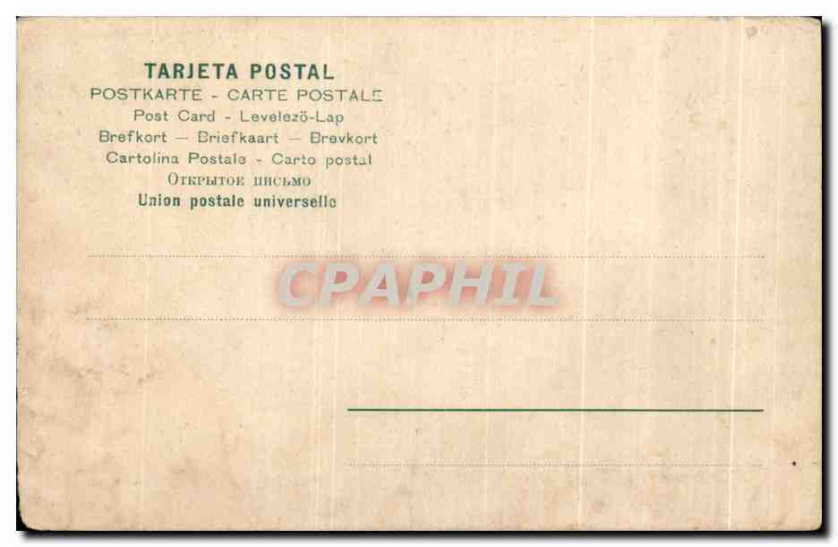 CPA Vista Generale de Tajo — Back