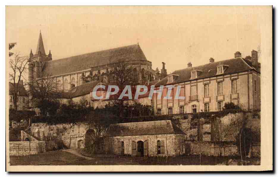 Vue prise des Peutiles (XIIe siècle) — Château Saint-André, Hauts-Savoye — éditeur non visible