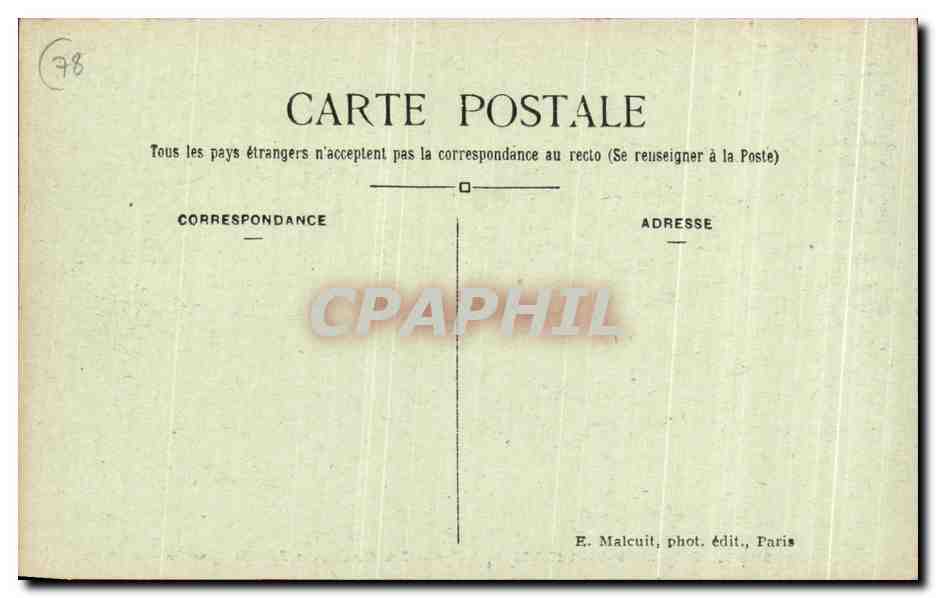 CPA Cernay la Ville La caverne des brigands  — Back